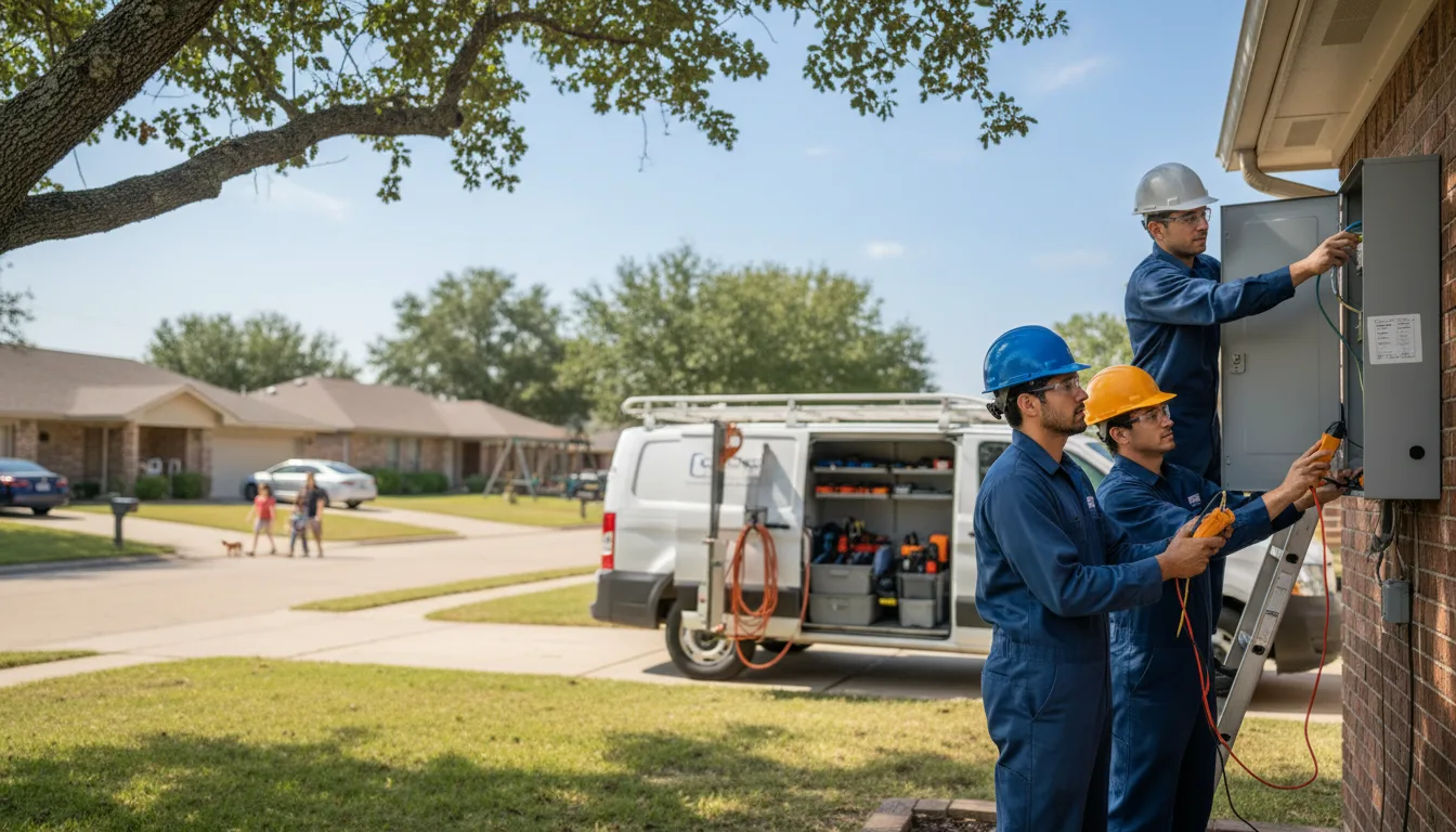 Certified electrician providing emergency electrical services in Arkansas City, KS
